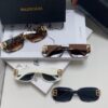 Balenciaga 2024 New Arrival Women's Fashion Classic BB Narrow Frame Sunglasses BB0310SK