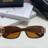 Balenciaga 2024 New Arrival Sunglasses for Women, Trendy Classic BB Narrow-Frame Sunglasses BB0310SK