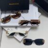 Balenciaga 2024 New Arrival Sunglasses for Women, Trendy Classic BB Narrow-Frame Sunglasses BB0310SK