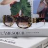 Balenciaga 2024 New Arrival Women's Fashion Classic BB Narrow-Frame Sunglasses BB0310SK Eyewear