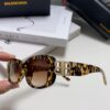 Balenciaga 2024 New Arrival Women's Fashion Classic BB Narrow-Frame Sunglasses BB0310SK Eyewear
