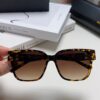 BALENCIAGA Square Retro Sunglasses with Gold BB Logo and Folding Hinge