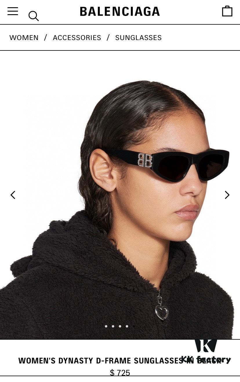 150 Paved Diamond Version‼️BALENCIAGA BB0095 High-End Replica