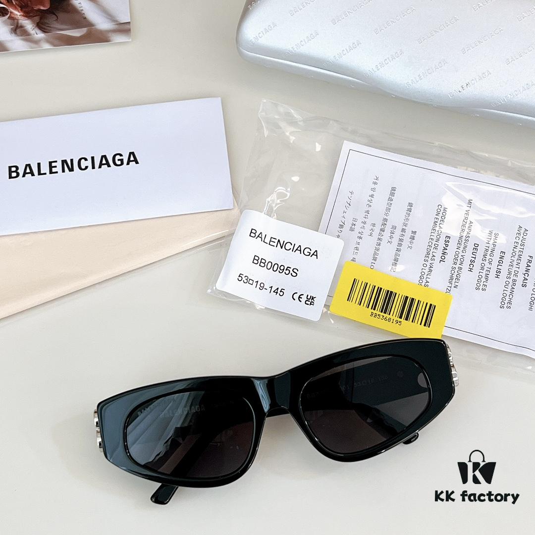 150 Paved Diamond Version‼️BALENCIAGA BB0095 High-End Replica