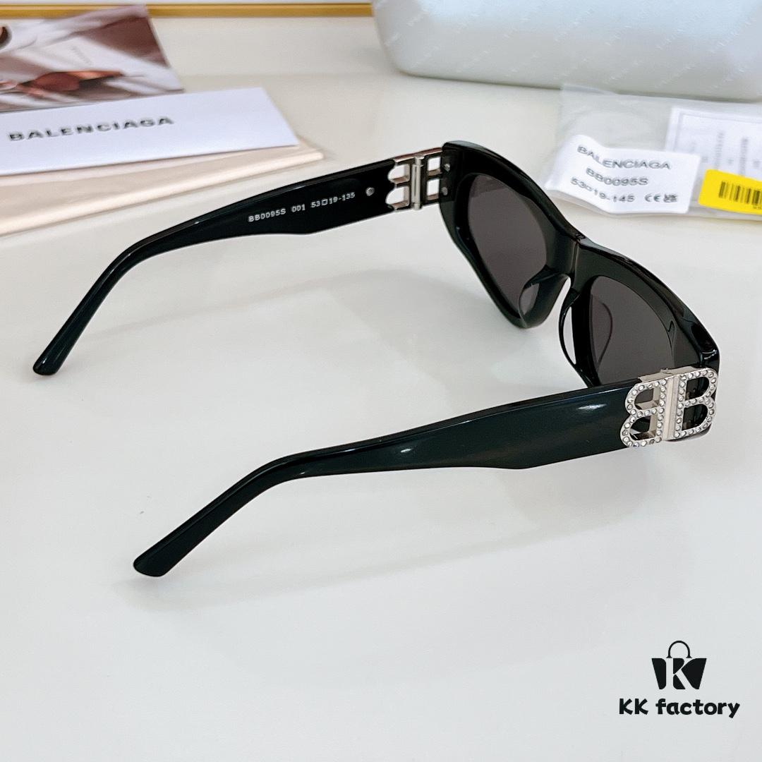 150 Paved Diamond Version‼️BALENCIAGA BB0095 High-End Replica