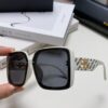 BALENCIAGA Paris Fashion Street Snap Polarized Sunglasses for Women Clover Square Sunglasses Large Frame Slimming UV Protection Trendy Summer Hot Selling Eyewear