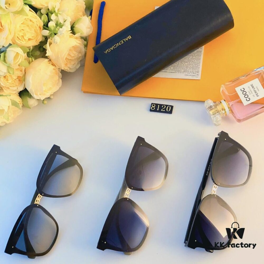 BalenCiaga Women's Sunglasses UV Protection Frameless Round Sunglasses Fashionable Vintage Style Chic for Oval Face Slimming Instagram Trendy Streetwear Statement Eyewear