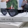 Balenciaga 2024 New Cat-Eye Sunglasses, Stylish Unisex Polarized UV Protection Shades, Influencer Streetwear Look from Xiaohongshu