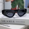 Balenciaga 2024 New Cat-Eye Sunglasses, Stylish Unisex Polarized UV Protection Shades, Influencer Streetwear Look from Xiaohongshu