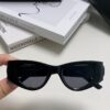 Balenciaga 2024 New Cat-Eye Sunglasses, Stylish Unisex Polarized UV Protection Shades, Influencer Streetwear Look from Xiaohongshu