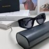 Balenciaga 2024 New Cat-Eye Sunglasses, Stylish Unisex Polarized UV Protection Shades, Influencer Streetwear Look from Xiaohongshu