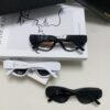 Balenciaga 2024 New Cat-Eye Sunglasses, Stylish Unisex Polarized UV Protection Shades, Influencer Streetwear Look from Xiaohongshu