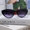BALENCIAGA Balenciaga Latest Unique Frame Design Instantly Adorable Minimalist Small Frame High-Quality Eyewear Sunglasses
