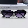 BALENCIAGA Balenciaga Latest Unique Frame Design Instantly Adorable Minimalist Small Frame High-Quality Eyewear Sunglasses