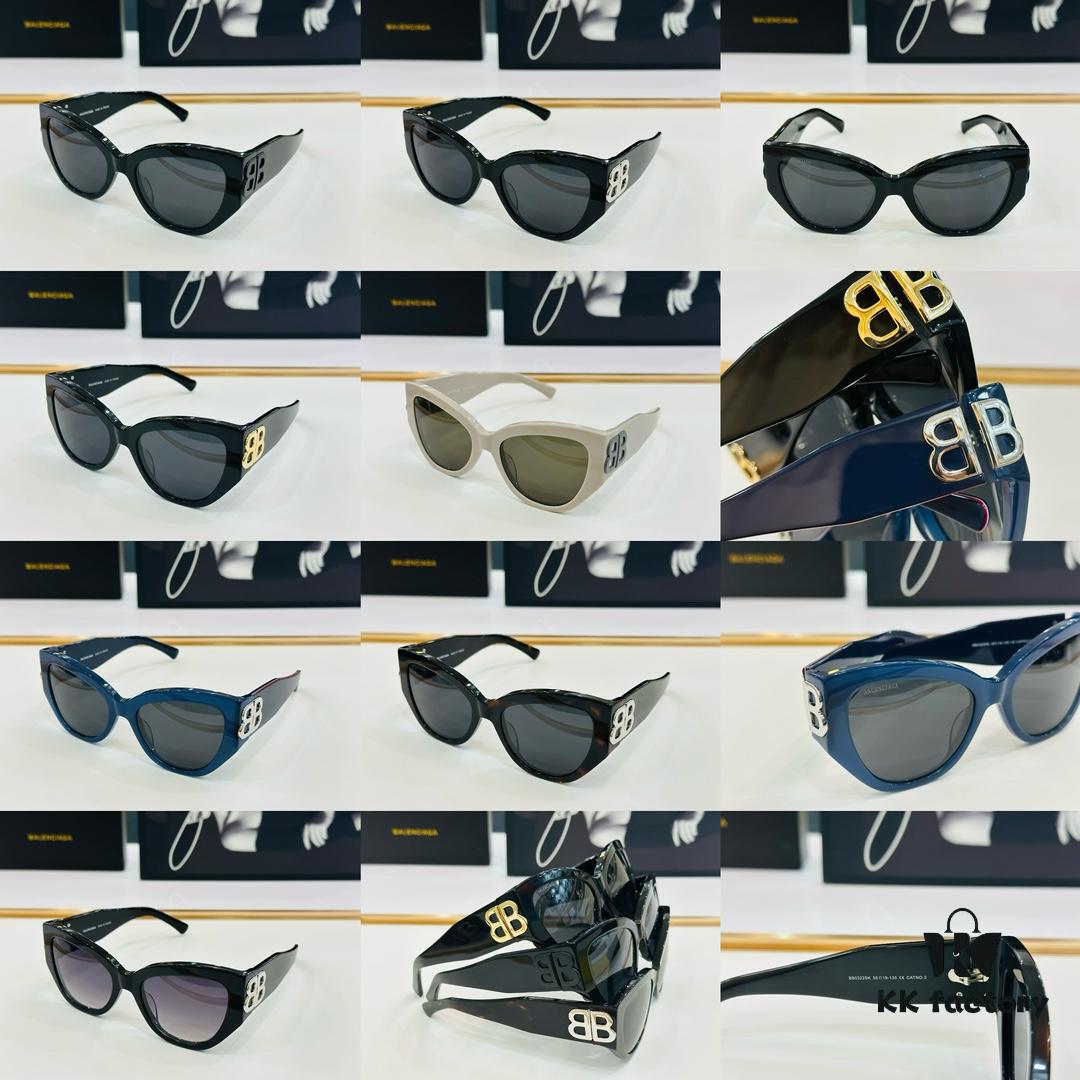 BALENCIAGA Balenciaga BB0322SK Size: 55□19-135, Unique and Stylish Design That Wins You Over at First Sight, Extremely Versatile, Fashionable and High-Quality Sunglasses