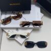 Balenciaga 2024 New Arrival Women's Fashion Classic BB Narrow-Frame Sunglasses BB0310SK