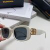 Balenciaga 2024 New Arrival Women's Fashion Classic BB Narrow-Frame Sunglasses BB0310SK Eyewear