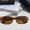 Balenciaga 2024 New Arrival Women's Fashion Classic BB Narrow-Frame Sunglasses BB0310SK Eyewear
