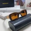 Balenciaga 2024 New Arrival Women's Fashion Classic BB Narrow-Frame Sunglasses BB0310SK Eyewear
