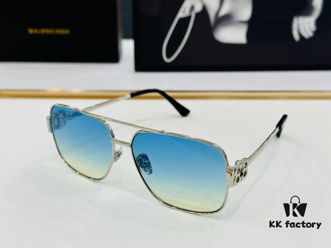 BALENCIAGA Balenciaga Latest Unique Design That You'll Fall in Love With at First Sight BB04001 Size: 61□14-143 XL Premium Quality Eyeglasses Sunglasses