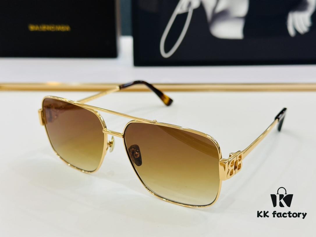 BALENCIAGA Balenciaga Latest Unique Design That You'll Fall in Love With at First Sight BB04001 Size: 61□14-143 XL Premium Quality Eyeglasses Sunglasses