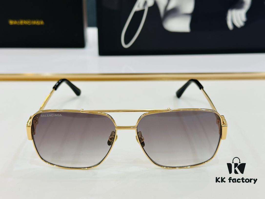 BALENCIAGA Balenciaga Latest Unique Design That You'll Fall in Love With at First Sight BB04001 Size: 61□14-143 XL Premium Quality Eyeglasses Sunglasses