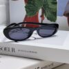 Balenciaga Retro Small Oval Sunglasses for Men, Minimalist Fashionable Unisex Eyewear, Trendy Narrow Frame Sun Glasses That Flatter the Face