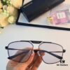 Balenciaga New Trendy Retro Metal Black Frame Stylish Fashion Sunglasses