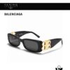 Balenciaga Paris Fashion Sunglasses - The Same Pair Worn by Female Celebrities and Influencers
