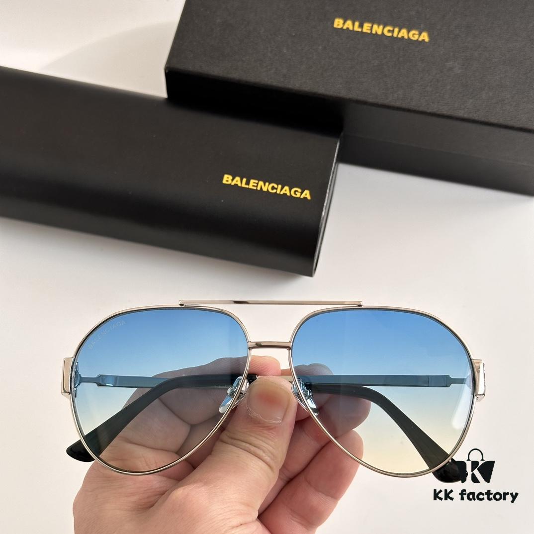 BALENCIAGA BB04002 Sunglasses, Size 61-13-143