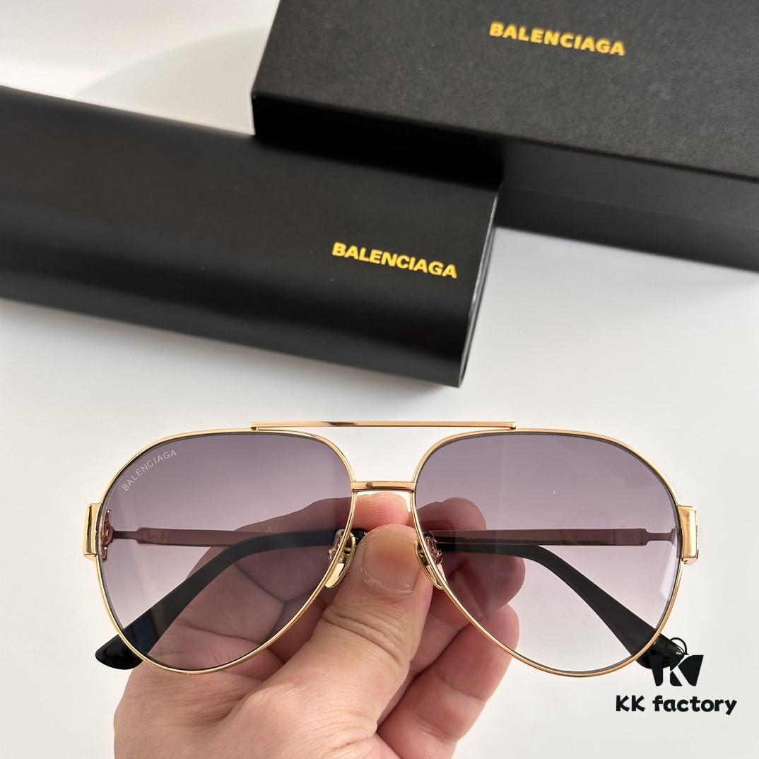 BALENCIAGA BB04002 Sunglasses, Size 61-13-143