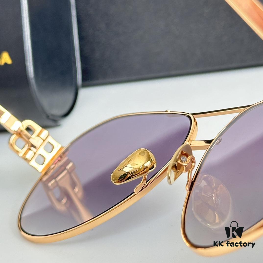 BALENCIAGA BB04002 Sunglasses, Size 61-13-143