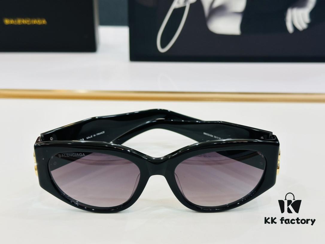 BALENCIAGA Balenciaga BB0324SK Size 55□19-135 Unique and Stylish Design Instantly Appealing Perfect for Versatile Fashion Looks High-Quality Sunglasses