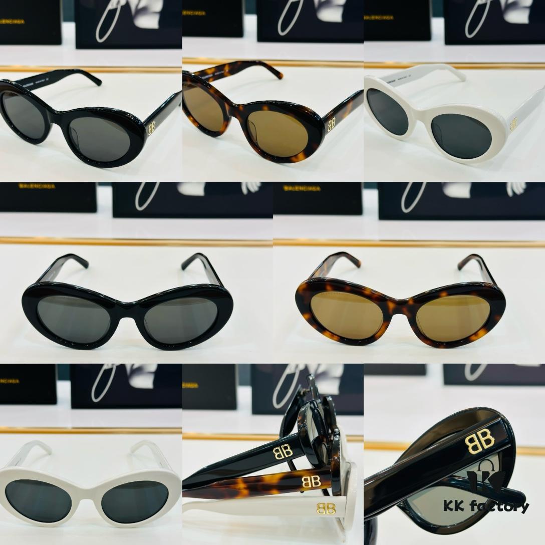 BALENCIAGA Balenciaga Latest Unique Design That You'll Fall in Love With at First Sight BB0294SK Size: 55□22-145 L High-Quality Sunglasses