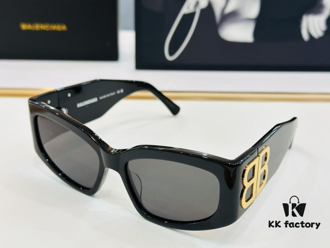 BALENCIAGA BB0321S Size 57□18-130 Stylish Unisex Sunglasses with Unique Frame Design