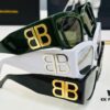 BALENCIAGA BB0321S Size 57□18-130 Stylish Unisex Sunglasses with Unique Frame Design