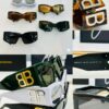BALENCIAGA BB0321S Size 57□18-130 Stylish Unisex Sunglasses with Unique Frame Design