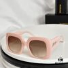 2022 Spring New Arrival – BALENCIAGA BB0119 Balenciaga Square Sunglasses with Full-Logo Temple Design