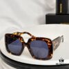 2022 Spring New Arrival – BALENCIAGA BB0119 Balenciaga Square Sunglasses with Full-Logo Temple Design