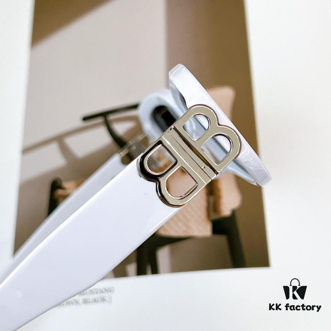 BALENCIAGA BB0310SK White Sunglasses