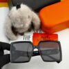 HERMES Spring 2025 New Arrival Original Luxury Square Sunglasses - High-Quality Authentic Design