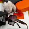 HERMES Spring 2025 New Arrival Original Luxury Square Sunglasses - High-Quality Authentic Design