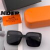 HERMES 2025 Spring New Arrival Original Release Highly Popular Luxury Square Sunglasses Model: H2304