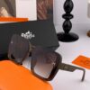 HERMES 2025 Spring New Arrival Original Release Highly Popular Luxury Square Sunglasses Model: H2304
