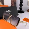 HERMES 2025 Spring New Arrival Original Release Highly Popular Luxury Square Sunglasses Model: H2304