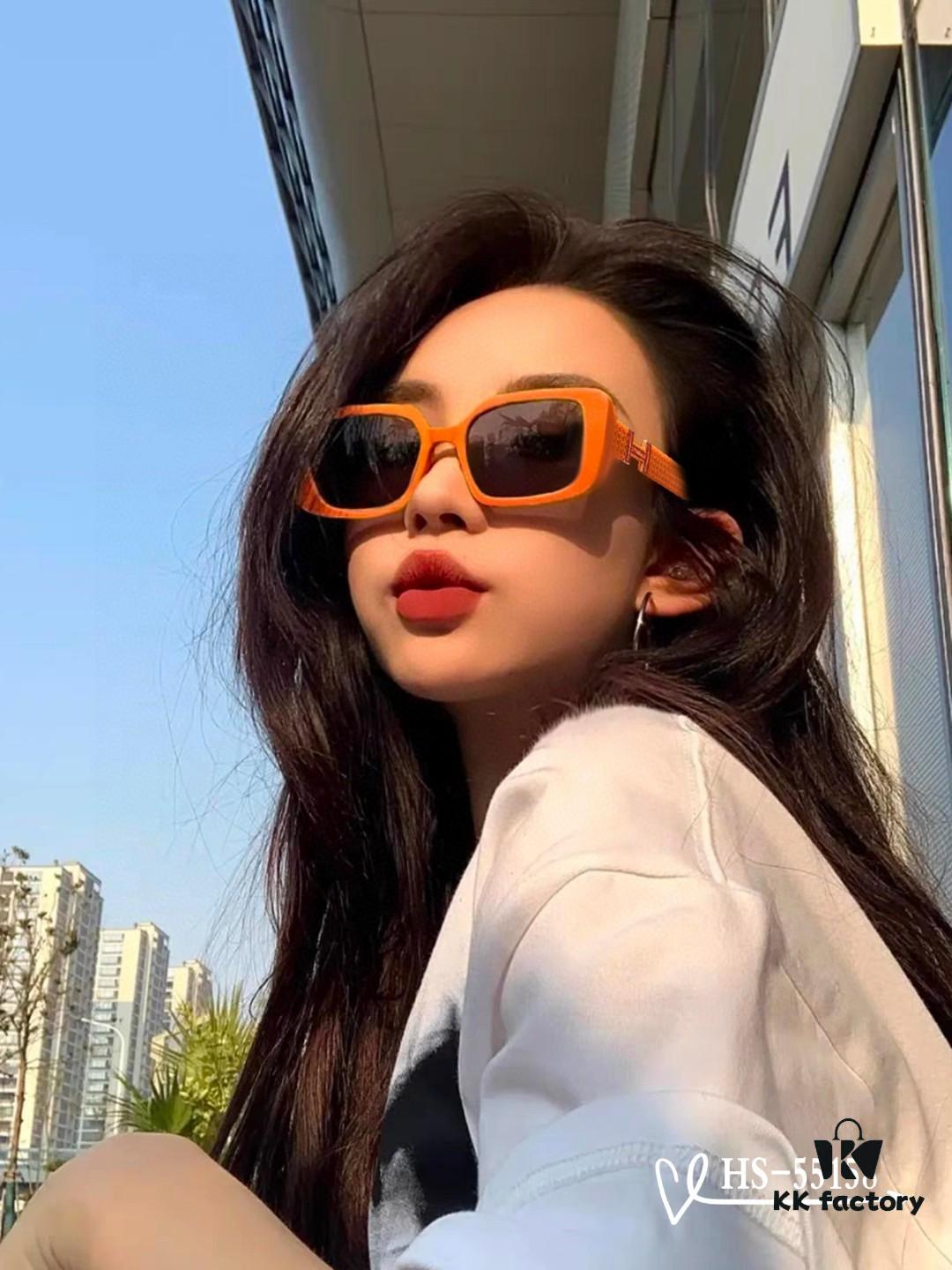 Hermès | New Arrival Sunglasses with Polarized Lenses, Lightweight TR90 Frame, UV Protection for Driving and Travel