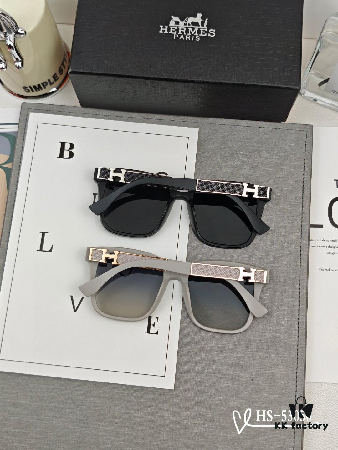 Hermes - New Model Sunglasses with Polarized Lenses, Lightweight TR90 Frame, UV Protection for Travel and Daily Wear