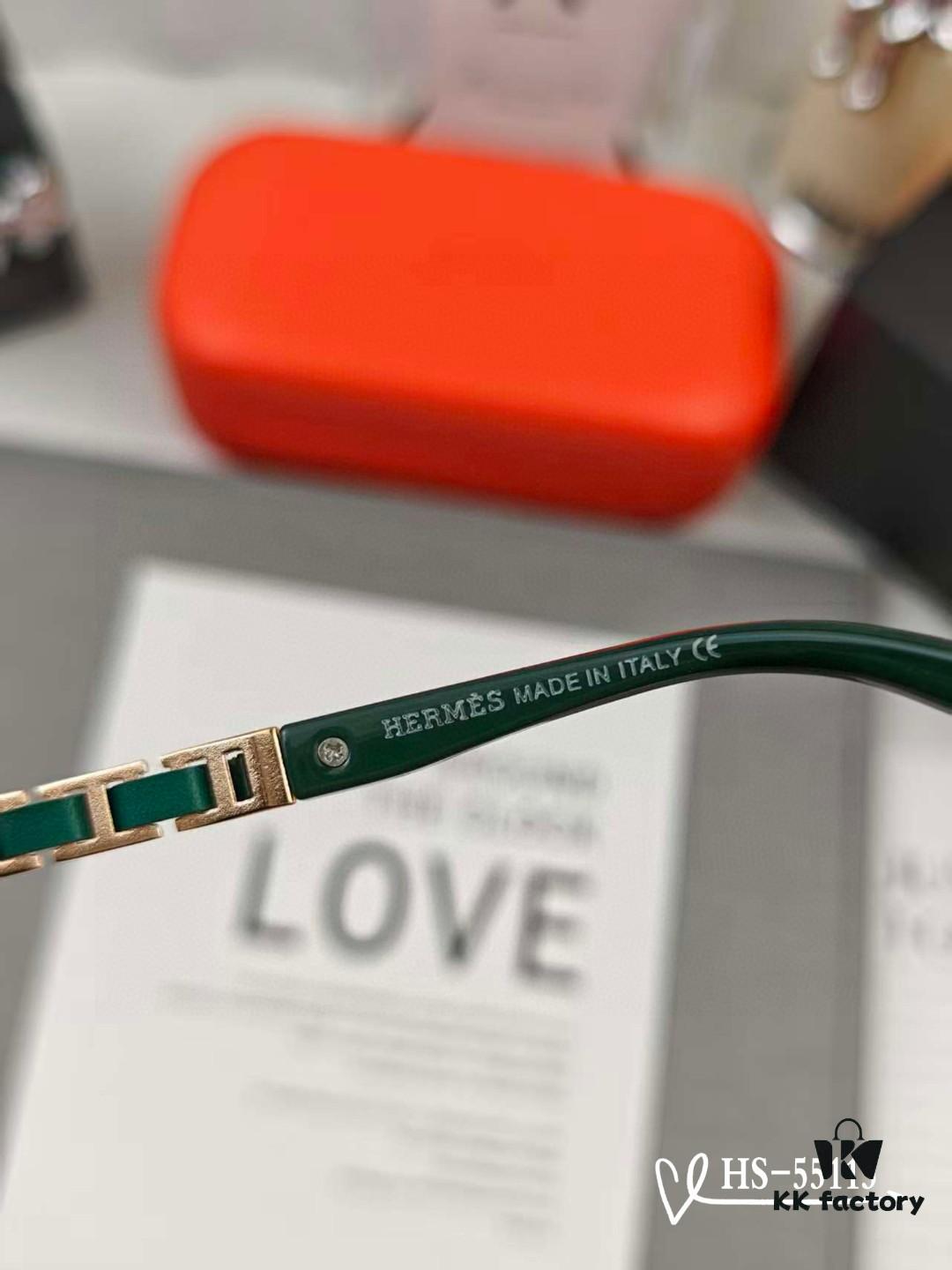 Hermès | New Model 55113 TR90 Lightweight Sunglasses with Polarized Lenses, Stylish and Comfortable for Travel and Driving