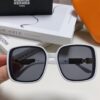 Hermes 2024 New Arrival Women's Sunglasses, Polarized Oversized Round Square UV-Protective Driving Sunglasses for Face-Framing Effect