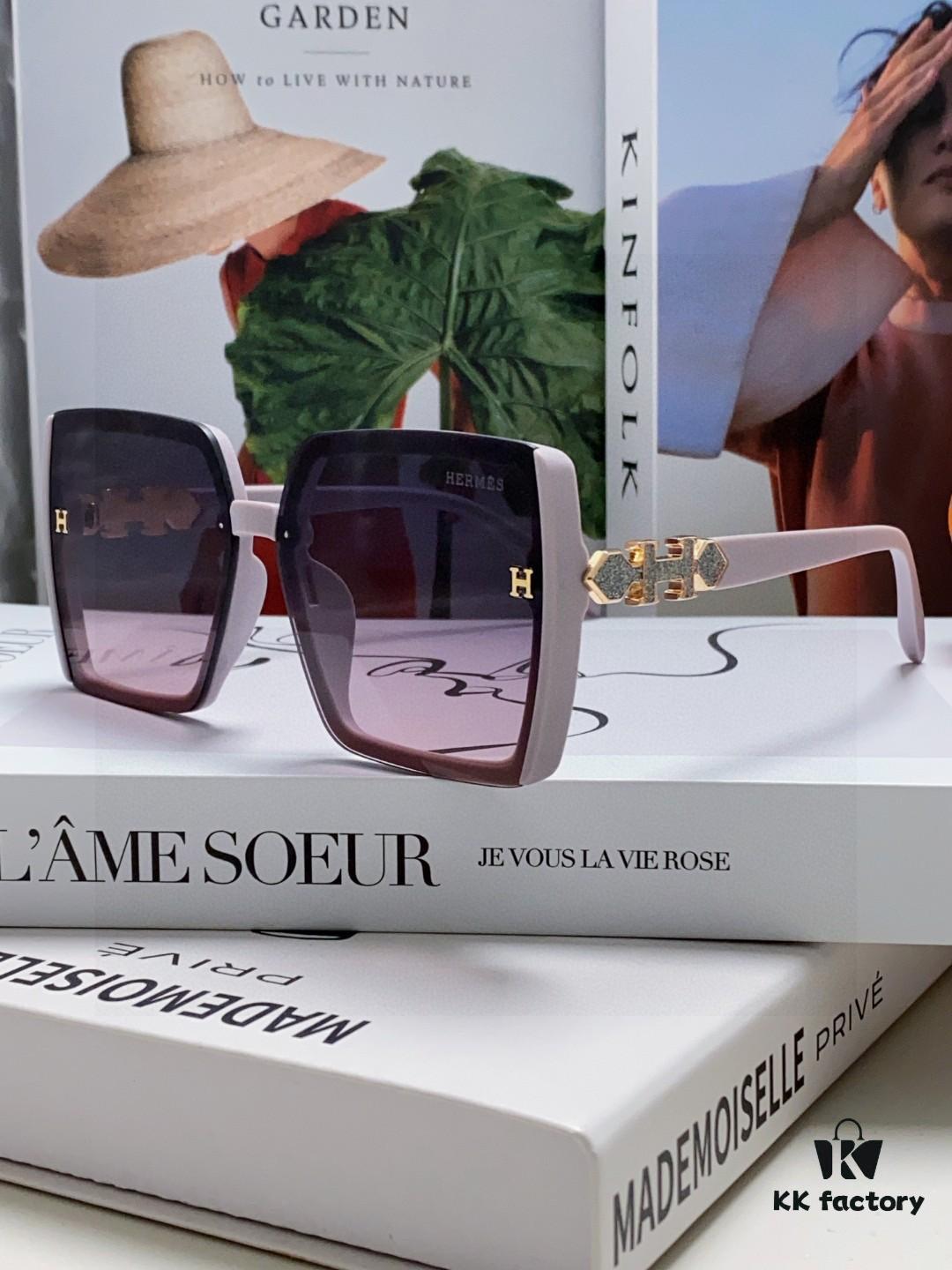 Hermes 2026 New Arrival Women's High-Quality HD Sunglasses